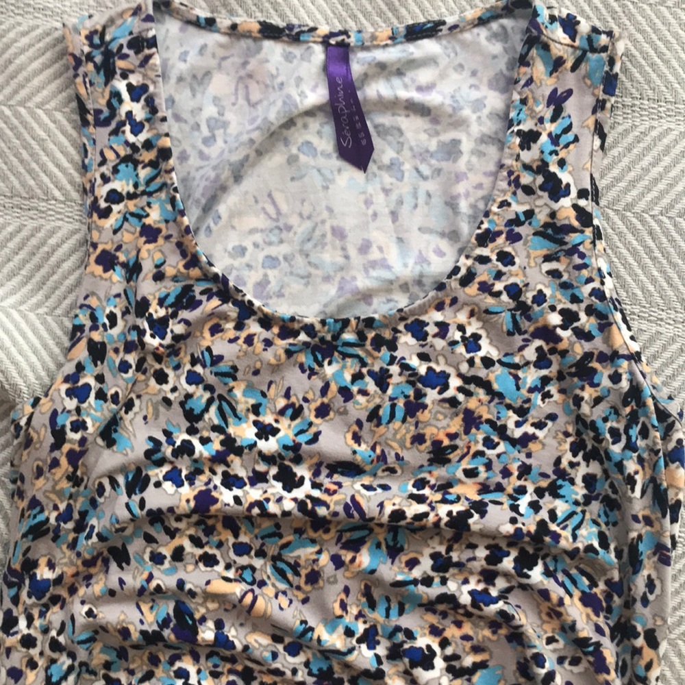 Seraphine UK Maternity Floral Bodycon Dress US 10